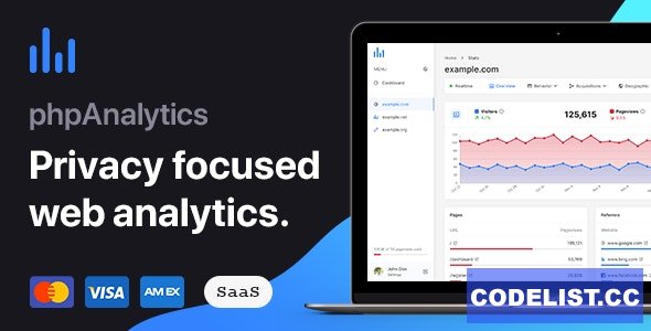 phpAnalytics v2.8.0 – Web Analytics Platform – nulled