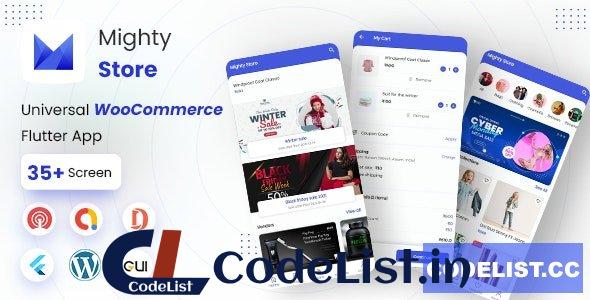 MightyStore Dokan Multi Vendor v18.0 – Flutter E-commerce Full App