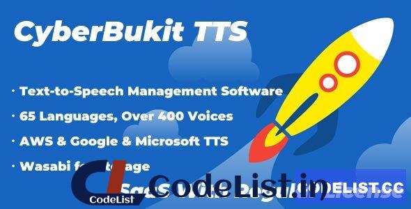 CyberBukit TTS v1.0.5 – Text to Speech – SaaS Ready – nulled