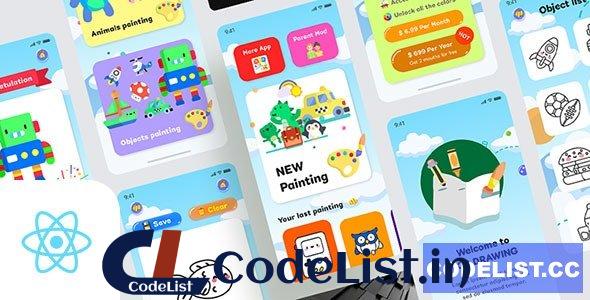 Kids Draws v1.0 – React Native App