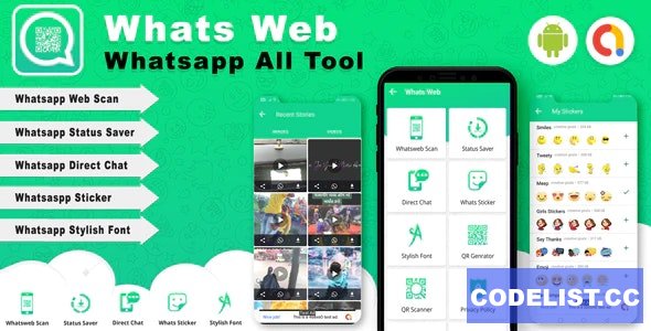 Android Whats Web v2.0 – Whatsapp all tools App