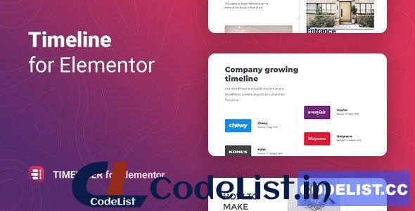 Timeliner v1.0.3 – Timeline for Elementor