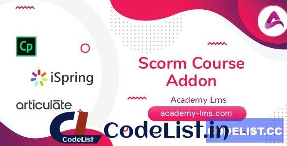 Academy LMS Scorm Course Addon v1.0