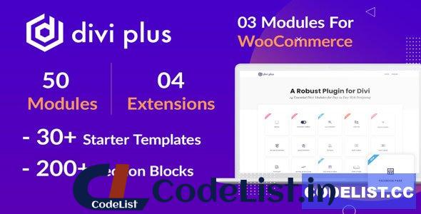 Divi Plus v1.11.0 – 50+ Powerful Modules for Divi Theme