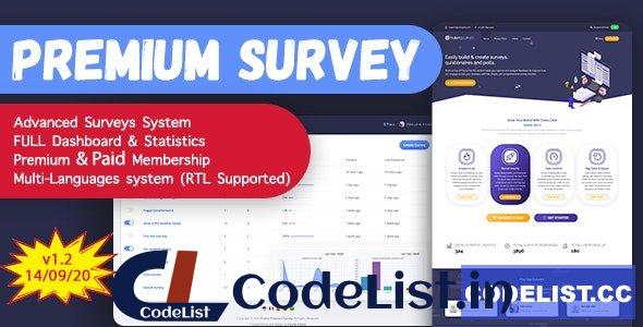 Puerto Premium Survey Builder SAAS v1.5