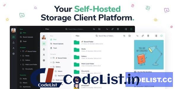 Vue File Manager v1.8.5 – Store, Share & Get Files Instantly – Private Cloud Build on Vue & Laravel