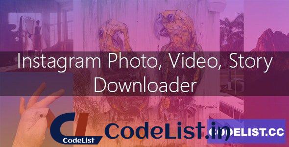 Instagram Image-Video and Story Downloader v3.1.0