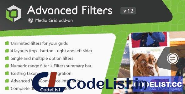 Media Grid – Advanced Filters add-on v1.3.0.1