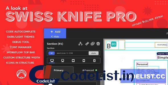 Swiss Knife Pro For Oxygen Builder v1.3.4