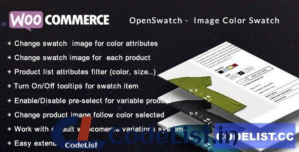 Openswatch v6.1 – Woocommerce variations image swatch