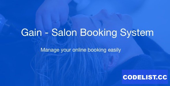 Gain v1.4 – Salon Booking System – nulled