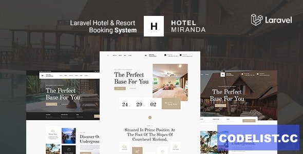 Miranda v1.42.1 – Hotel and Resort Booking system – nulled