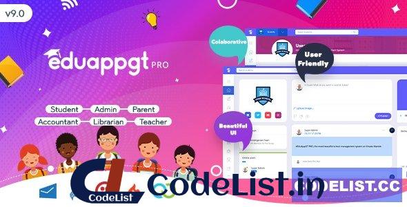 EduAppGT Pro v9.8 – School Management System – nulled