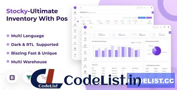 Stocky v2.5.0 – Ultimate Inventory Management System with Pos