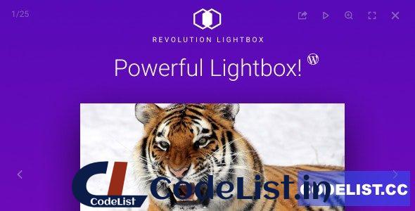 Revolution Lightbox WordPress Plugin v2.0