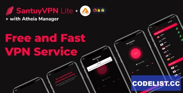 VPN Lite v0.0.1 – fast, light, unlimited bandwith VPN with admob and in app subscription