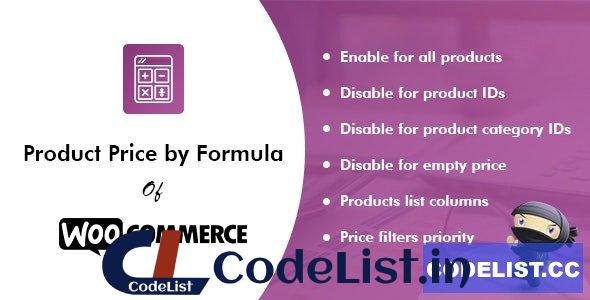 Product Price by Formula for WooCommerce v2.3.3