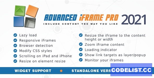 Advanced iFrame Pro v2021.6