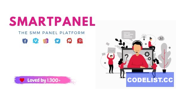 SmartPanel v3.5 – SMM Panel Script