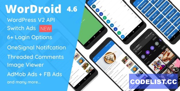 WorDroid v4.6 – Full Native WordPress Blog App For Android