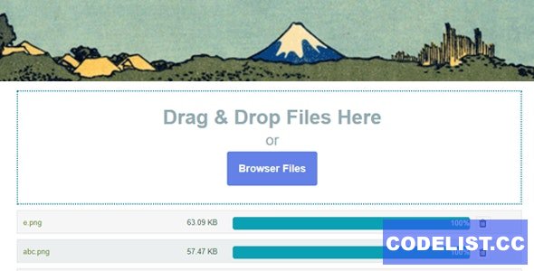 Contact Form 7 Drag and Drop FIles Upload v3.4 – Multiple Files Upload