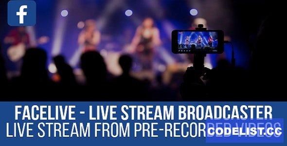 FaceLive v1.1.0 – Live Stream Broadcaster Plugin for WordPress