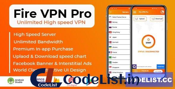 Fire VPN Pro v1.2 – Unlimited High Speed VPN