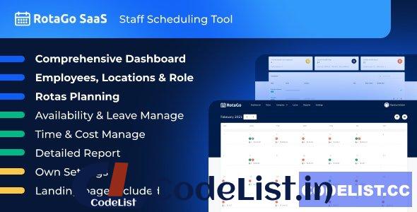 RotaGo SaaS v5.1.0 – Staff Scheduling Tool