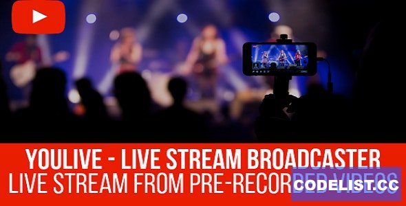 YouLive v1.1.1.3 – Live Stream Broadcaster Plugin for WordPress