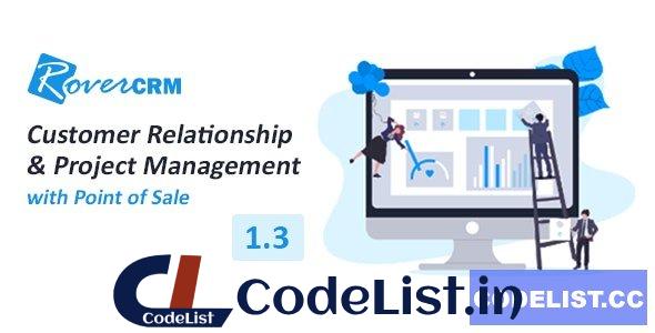 RoverCRM v1.3 – Customer Relationship And Project Management System