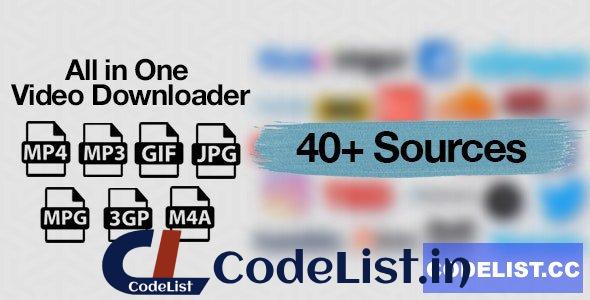 All in One Video Downloader Script v2.4.0