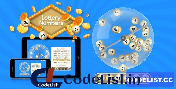 Lottery Numbers v2.0 – HTML5 Game