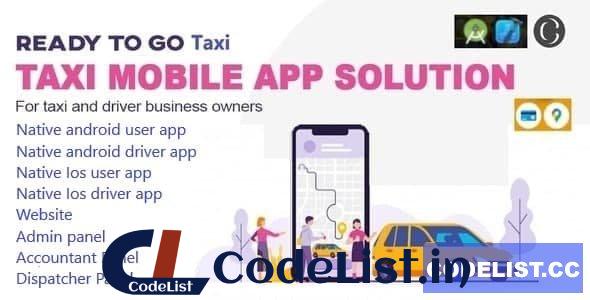 GoTaxi v1.0 – Taxi Mobile App Solution