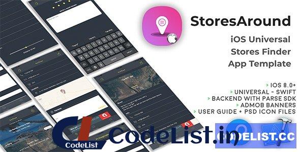 StoresAround – iOS Universal Store Finder App Template (Swift) 25 July 2024