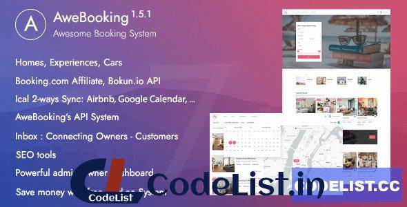 AweBooking v1.5.2 – Online Booking System – Bokun.io API supported