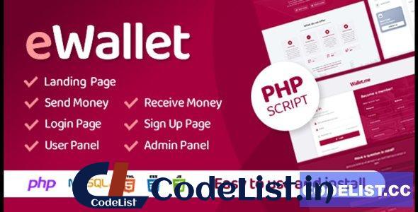 eWallet v3.0 – PHP Script