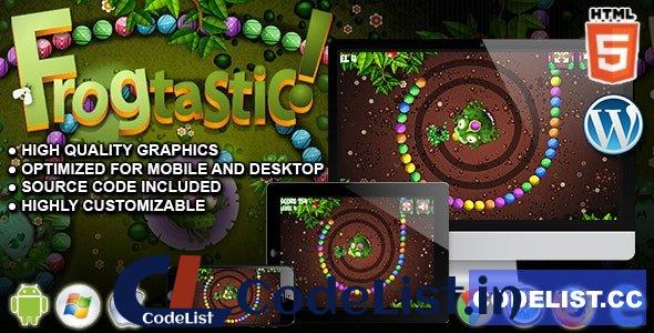 Frogtastic – HTML5 Puzzle Game