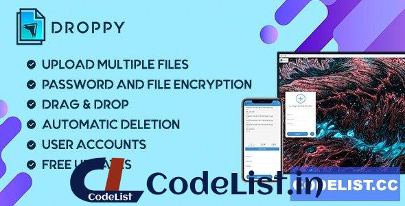 Droppy v2.5.3 – Online file transfer and sharing – nulled