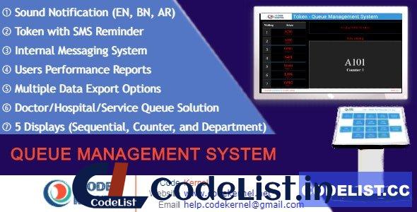 Token v4.1.0 – Queue Management System – nulled