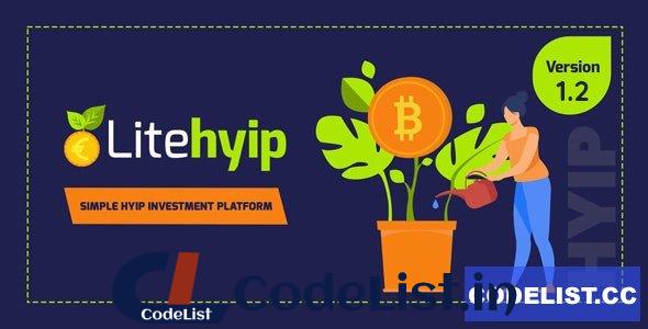 LiteHYIP v1.2 – Simple HYIP Investment Platform