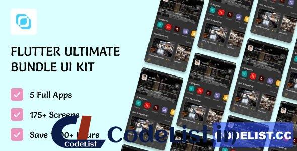 Flutima v1.0 – Flutter UI Ultimate Bundle Kit