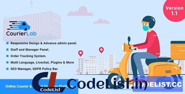 CourierLab v1.1 – Online Courier And Parcel Tracking Platform