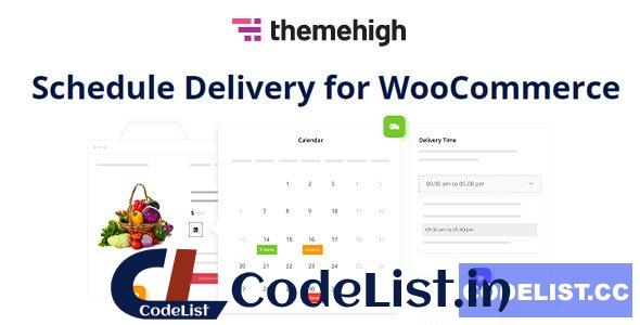 Schedule Delivery for Woocommerce v1.2.1