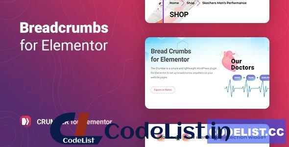 Crumber v1.0.6 – Breadcrumbs for Elementor