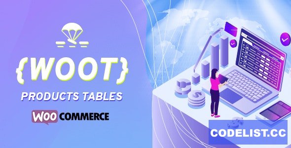 WOOT v2.0.4 – WooCommerce Products Tables Professional