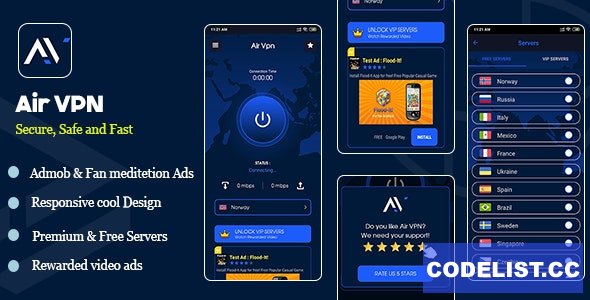Air VPN Android app source code v1.0