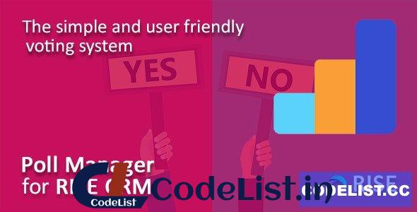 Poll Manager for RISE CRM v1.0