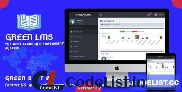 Green LMS v2.3 – The Library Management System – nulled