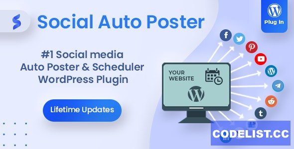 Social Auto Poster v5.4.4 – WordPress Plugin