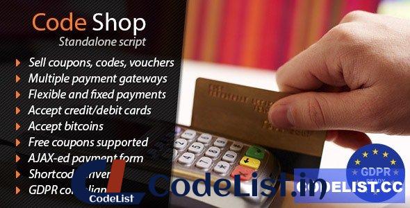 Code Shop v2.40 – Standalone Script